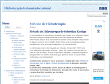 Tablet Screenshot of hidroterapianatural.com